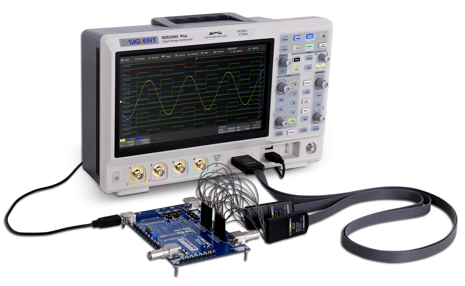 SDS2000X-Plus Super Phosphor Oscilloscopes - Image 2