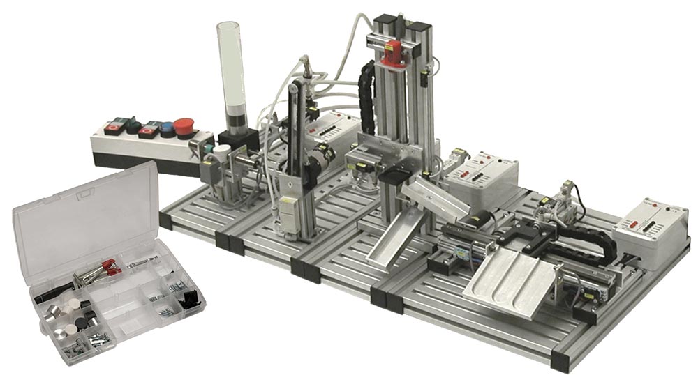 Elettronica Veneta <br> MCE-B1/EV <br> Automated Production Line Piece Identification, Thickness measurement & Storage