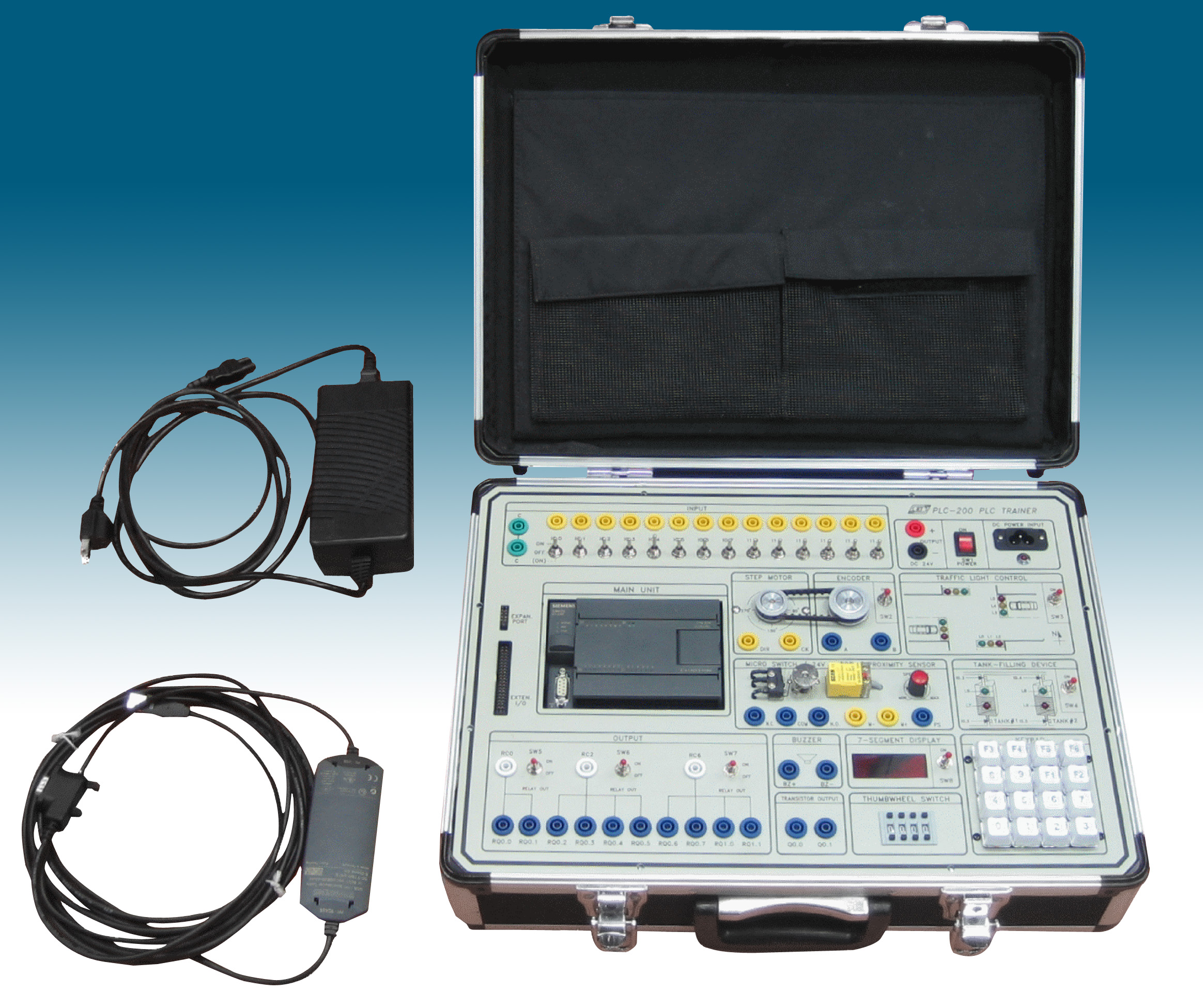 K&H PLC-200 <br> Programmable Logic Controller (SIEMENS S7-200) Trainer - Image 2