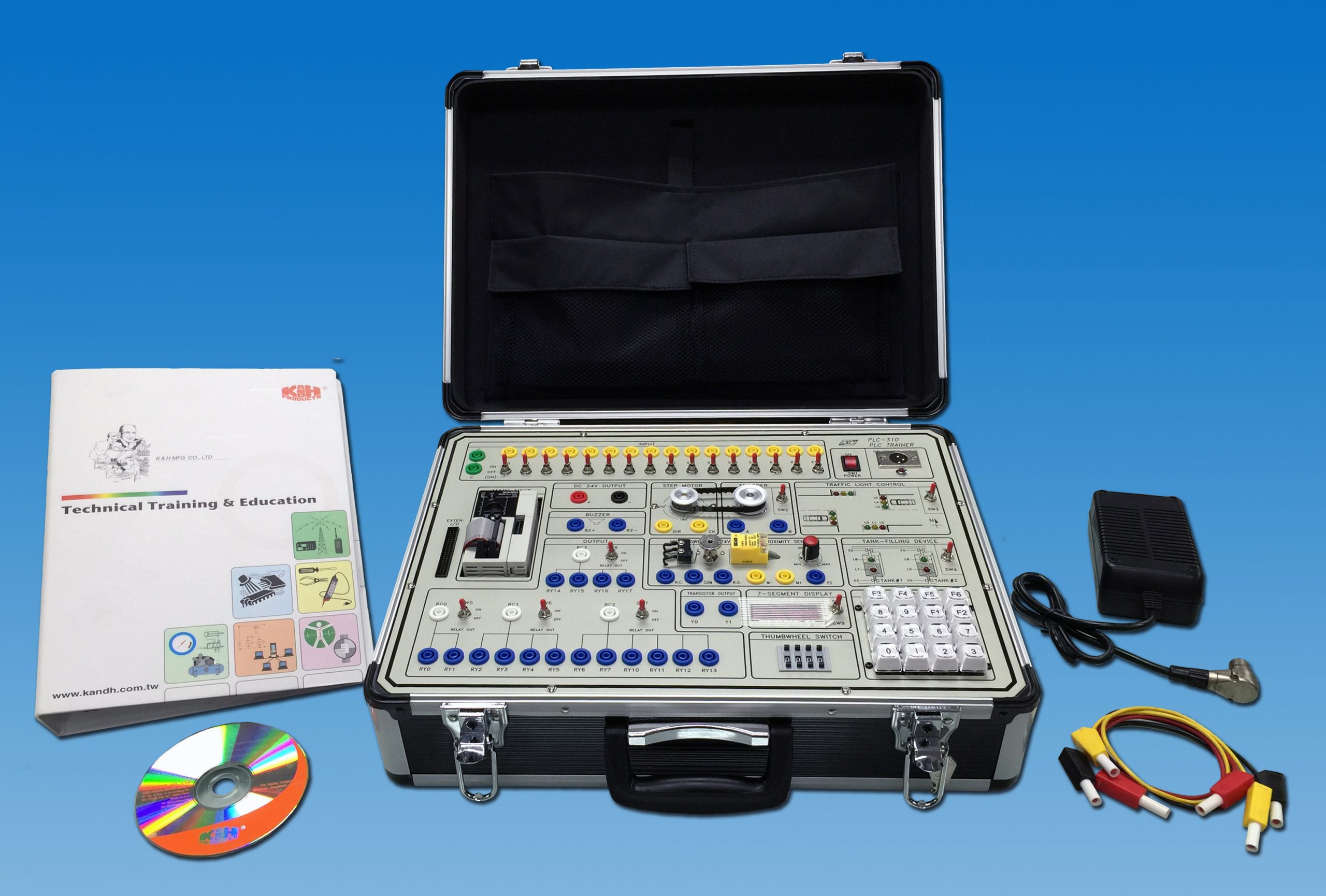 K&H PLC-310 <br> Programmable Logic Controller (MITSUBISHI PLC) Trainer