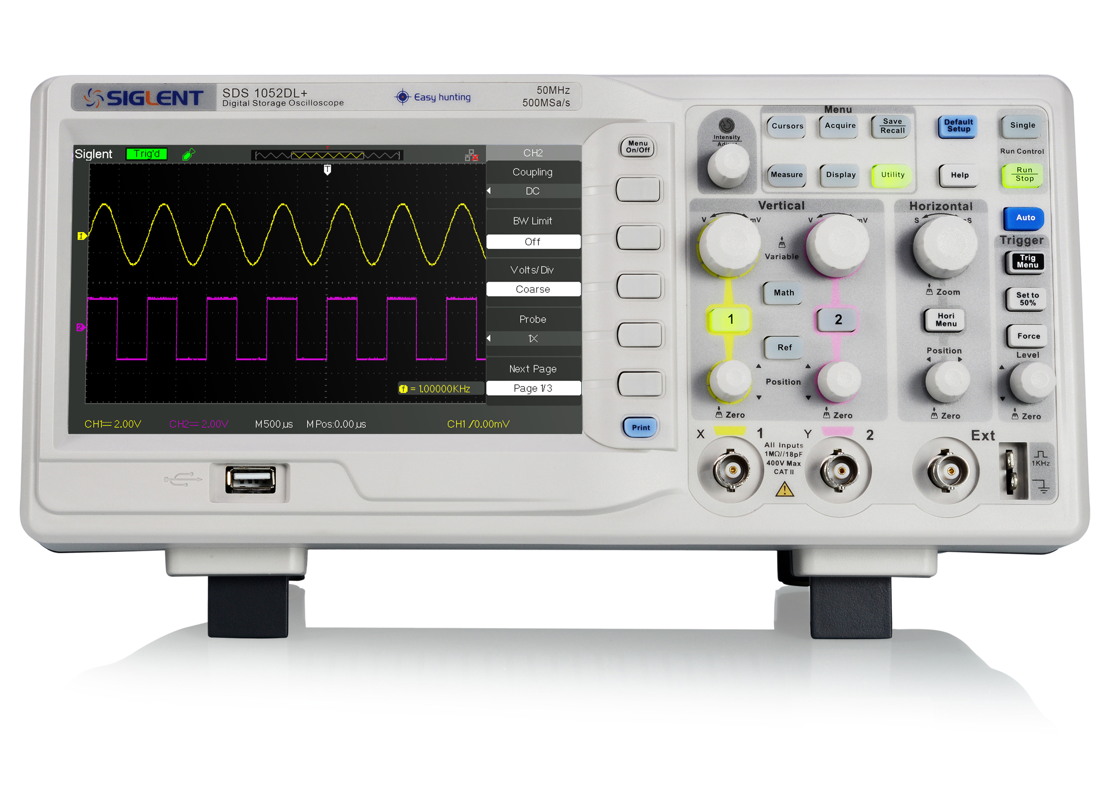 SDS1000DL+ Series Digital Storage Oscilloscopes - Image 3
