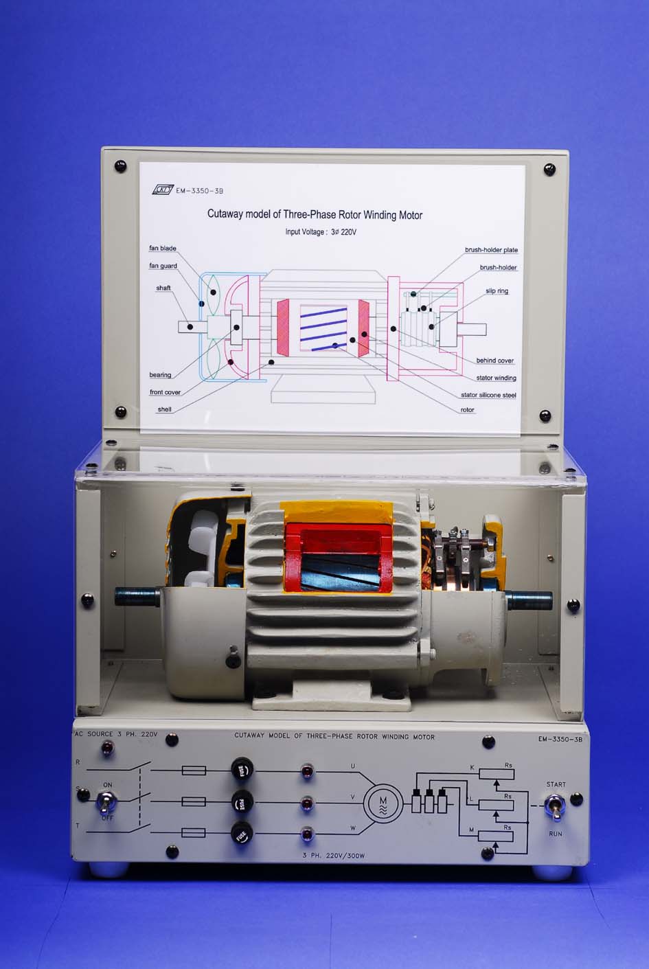 K&H EM-3350 <br> Cutaway Model of Electrical Machine - Image 3