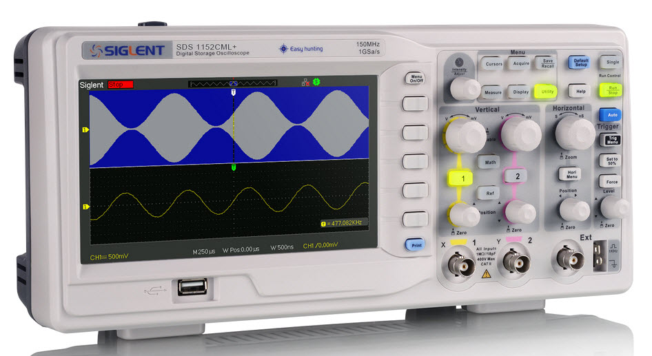 SDS1000DL+ Series Digital Storage Oscilloscopes - Image 2