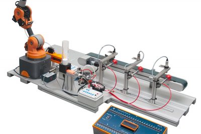 Elettronica Veneta <br> MCE-C1/EV <br> Automated Production Line Piece Distribution and Unload