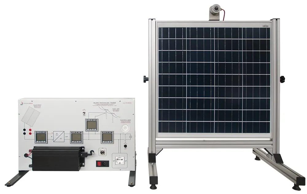 Elettronica Veneta <br> PV-EGRID/EV, PV-GRID/EV <br> On-Grid Photovoltaic Trainer