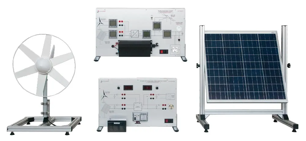 Elettronica Veneta <br> PVWG-E/EV, PVWG/EV <br> On-Grid / Off-Grid Photovoltaic-Wind Power Plant Trainer