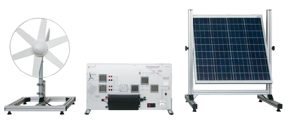 Elettronica Veneta <br> PVWG-EGR/EV, PVWG-GR/EV <br> On-Grid Photovoltaic-Wind Power Plant Trainer