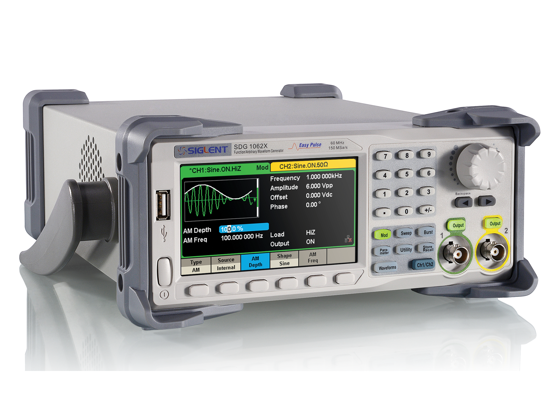 SDG1000X Series Function/Arbitrary Waveform Generators