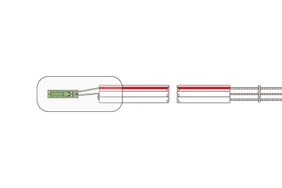 KFWS series <br> Small-sized Waterproof Foil Strain Gages