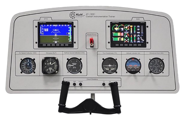 K&H AT-12001 <br> Cockpit Instrumentation Trainer - Image 2