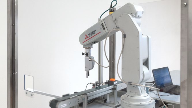 Elettronica Veneta <br> RV3/EV <br> Robot Station With Artifial Vision System - Image 3