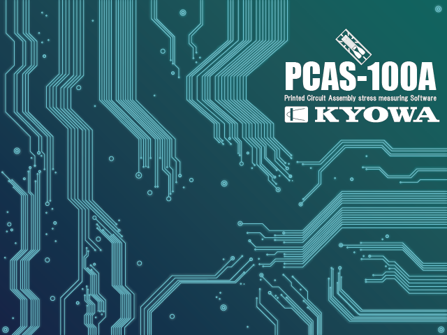 KYOWA <br> PCAS-100A <br> PCA Stress Measuring Software