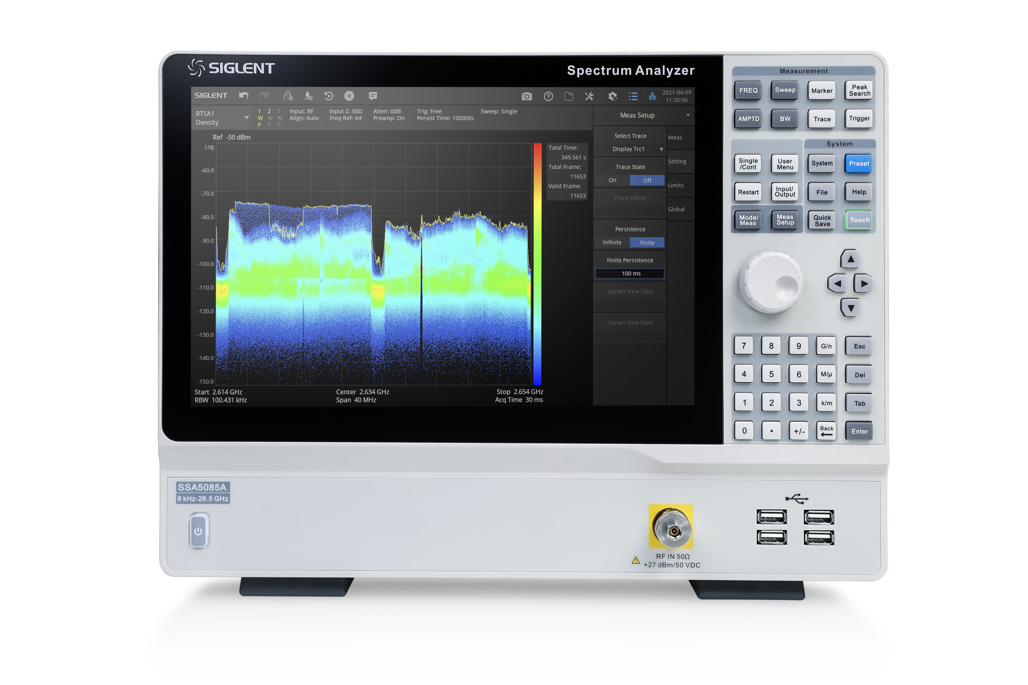 SSA5000A Series Spectrum Analyzer