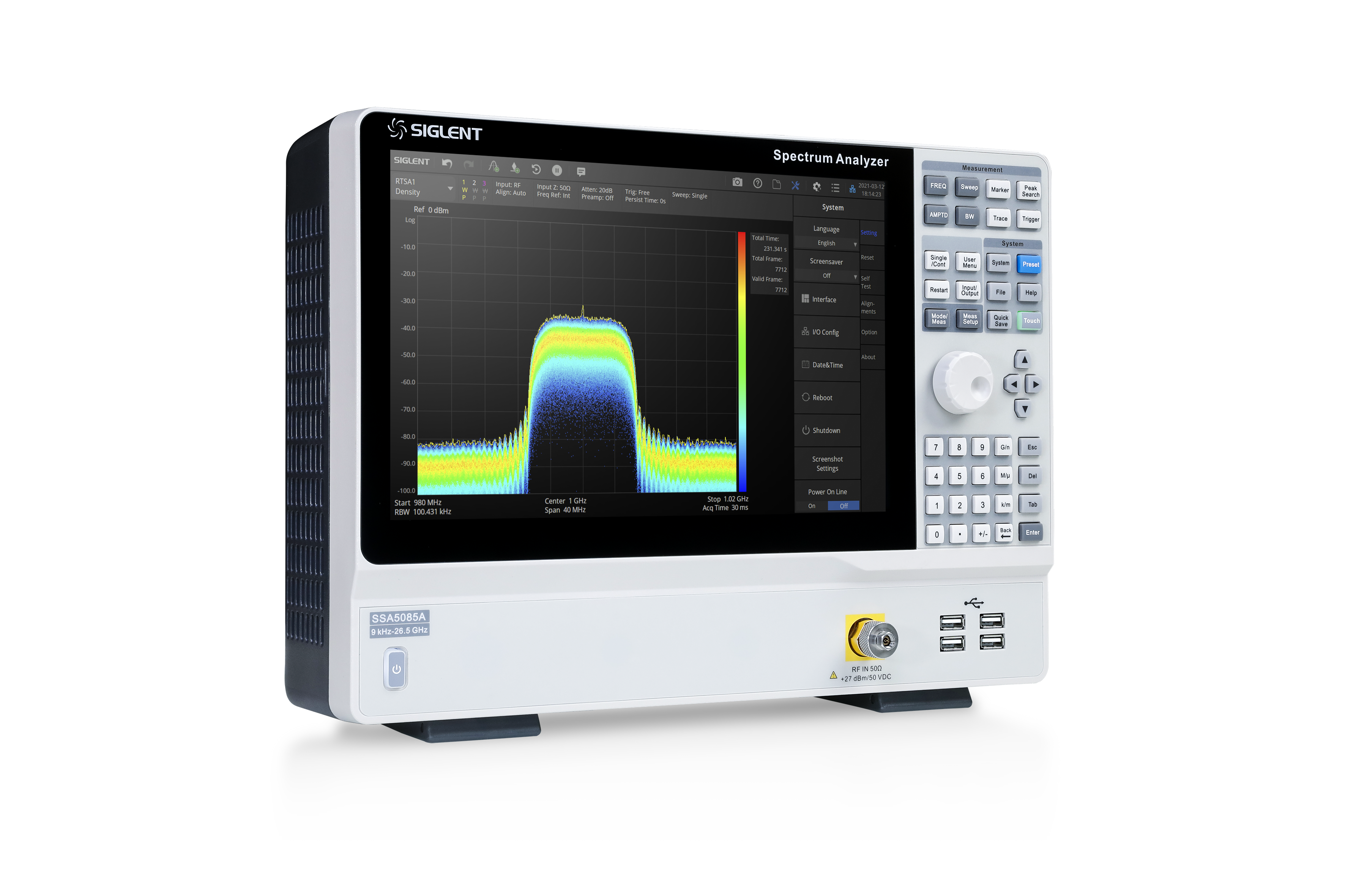 SSA5000A Series Spectrum Analyzer - Image 3