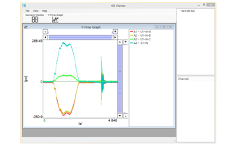 KYOWA <br> KS Viewer <br> Software for Reading/Displaying KS2 File Data