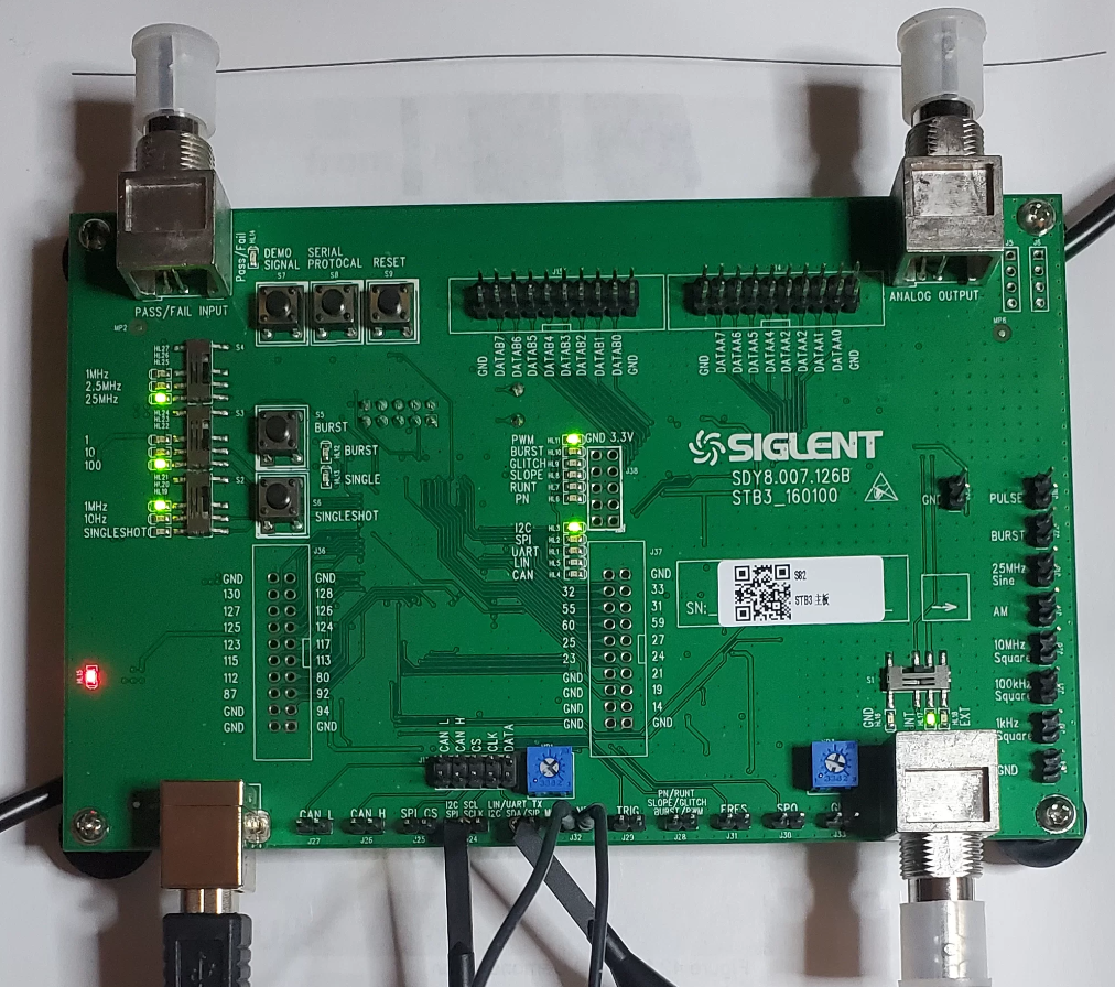 Siglent <br> STB-3<br> STB-3 Oscilloscope Demo / Training Board
