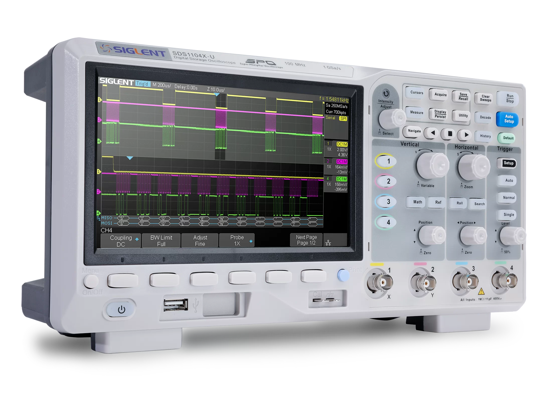 SDS1000X-U Series Super Phosphor Oscilloscopes - Image 2