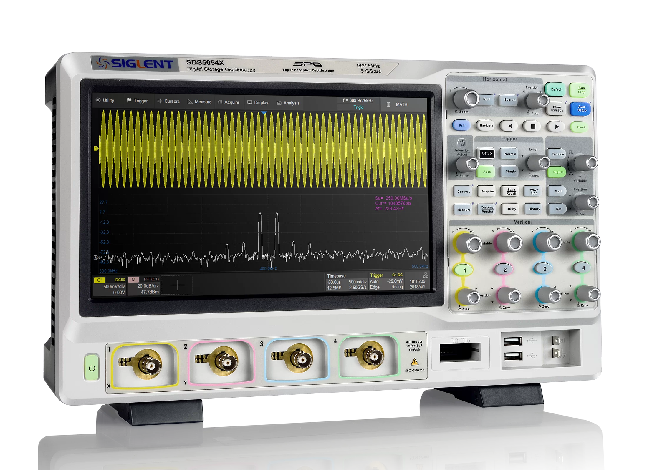 SDS5000X - Series Super Phosphor Oscilloscopes - Image 2